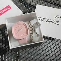 Jam Tangan Wanita Kreatif, Cantik, Murah, Grosir, Santai, Fashion, Sederhana, Jam Tangan Sport Quartz untuk Wanita, Custom