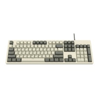 Keyboard Gaming Mekanik Retro K517 Baru Berkabel USB 2.0 Cherry Switch ABS Double Injection Step Sculpture 2 Tombol Multi