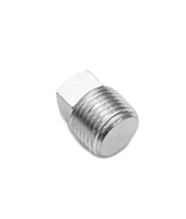 Adaptateur hydraulique haute pression à tête hexagonale en acier au carbone forgé poli de haute qualité avec filetage NPT