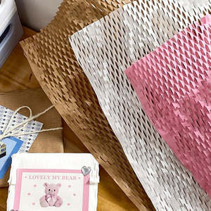 กระดาษรังผึ้งของขวัญกันน้ำย่อยสลายได้หลากสีกำหนดเอง - Product Image 1