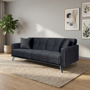 Modern Luxury Extendable Reclining Convertible Sofa Bed Box Inflatable Fabric Corner Mechanism Living Room Home Hotel Use Berfa - Product Image 3