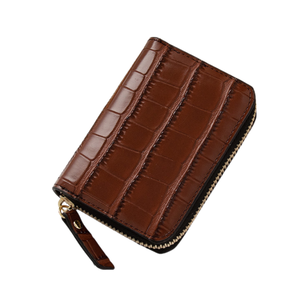Women's Slim Zipper PU Leather Business <strong>Card</strong> Holder Credit <strong>Card</strong> Wallet and Coin Purse With ID Bank <strong>Card</strong> <strong>Case</strong> - Product Image 4
