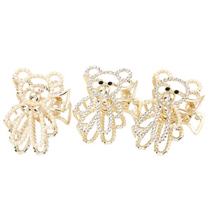 Korean Style Faux Pearl Hair <b>Clip</b> Rhinestone Shark <b>Clip</b> For Women Back Of Head Daily Use High Quality - Product Image 5
