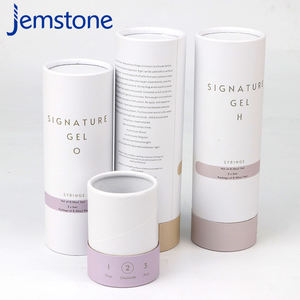 Emballage en tube de papier de taille personnalisée avec impression couleur complète pour shampooing, soin de la peau, sérum, biodégradable, en gros - Product Image 4