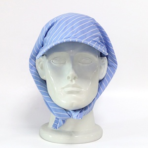 2026 Populaire pour femmes, style urbain personnalisé, turban triangulaire, bonnet doux à rayures, bord incurvé, <span class=keywords><strong>foulard</strong></span> à nouer, casquette-<span class=keywords><strong>foulard</strong></span> - Product Image 1