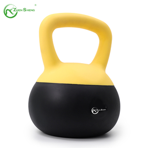 Zhensheng Precio al por mayor Soft Kettleballs Nuevo producto PVC Kettlebell Sandbag para levantamiento de pesas Pesas ajustables - Product Image 4