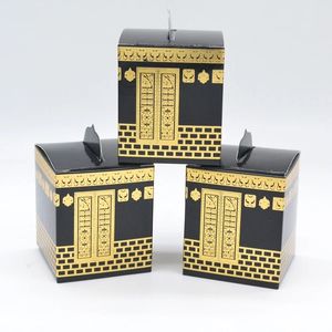 Vente directe d'usine Pafu Eid Mubarak Décorations du Ramadan Hajj Impression dorée à chaud Cadeaux islamiques Boîtes <span class=keywords><strong>de</strong></span> <span class=keywords><strong>la</strong></span> <span class=keywords><strong>Kaaba</strong></span> - Product Image 1