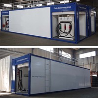 Station de ravitaillement mobile personnalisée, station de ravitaillement portable avec réservoir de stockage de carburant pour le ravitaillement des flottes