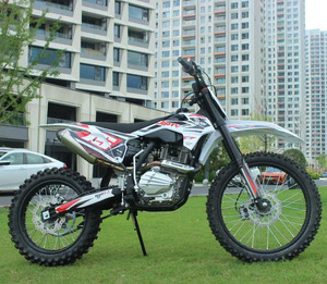China Mountain Motorcycle 300cc 4-Stroke <b>Gasoline</b> Dirt Bike With Front and Back Disc Brakes for Adults Kc 03 China Mountain Moto - Product Image 1