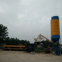 Impianto di Betonaggio Stazionario Compatto Zeyu HZS35 con Miscelatore a Doppio Albero JS750 e Silo Verticale per Cemento da 50 Tonnellate