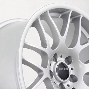 Jantes en alliage de course pour <span class=keywords><strong>BMW</strong></span> <span class=keywords><strong>E46</strong></span> M3 E36 E38 E39 F10 F30 <span class=keywords><strong>17</strong></span> 18 19 pouces, rayons argentés, 5x120 - Product Image 3