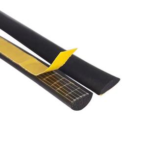 <span class=keywords><strong>Bande</strong></span> d'étanchéité en caoutchouc EPDM à prix d'usine avec support en maille de fibre, auto-adhésive, en rouleau, pour isolation contre les intempéries - Product Image 1