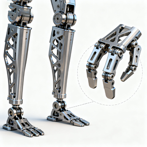OEM <span class=keywords><strong>CNC</strong></span> gia công robot thành phần cho nhôm thép không gỉ các bộ phận chính xác tùy chỉnh Robot phần <span class=keywords><strong>CNC</strong></span> cánh tay robot phần - Product Image 3