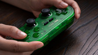 Manette sans fil 8Bitdo SN30 Pro avec bouton Turbo, gyroscope six axes, moteur de vibration, compatible Mac, iOS, Android
