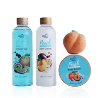 Gel douche hydratant éclaircissant OEM par Good Maker pour adultes, effet blanchissant, parfum fruité, ingrédients de spa pour la salle de bain