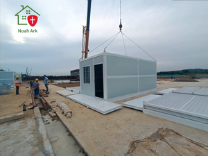 Fabricante profesional Venta directa de alta calidad Diseño moderno Impermeable Bien aislado Contenedor plegable Hogar - Product Image 3