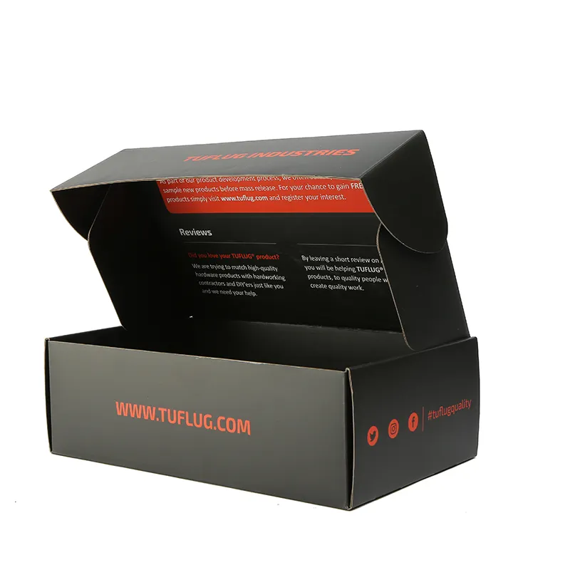 Cajas de cartón para munición de 9mm, caja de envío reciclable, kartonagenbox