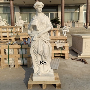 Tamaño natural Jardín al aire libre Dioses griegos <span class=keywords><strong>Estatua</strong></span> de mármol Escultura de mujeres - Product Image 5