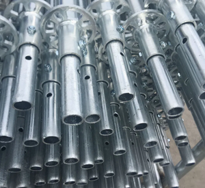 Échelles et échafaudages en acier galvanisé de construction réglable - Product Image 4