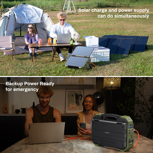Generador Solar Portátil para Exteriores 2026, 1600W, con Kit Solar de 40W - Product Image 3