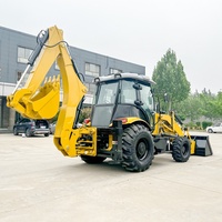 Prix d'usine CE/EPA Chargeuses-pelleteuses diesel Pelleteuses pour jardins Pelleteuses Pelleteuses Pelleteuse Ferme 4 roues motrices Mini chargeuse-pelleteuse