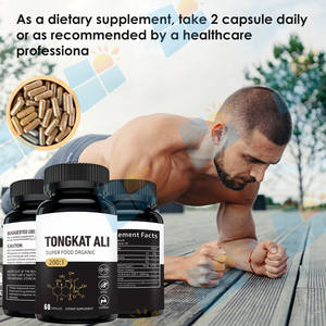 SUNI OEM 개인 라벨 허브 추출물 통캇 알리 추출물 200:1 캡슐 통캇 알리 캡슐 남성용 - Product Image 6