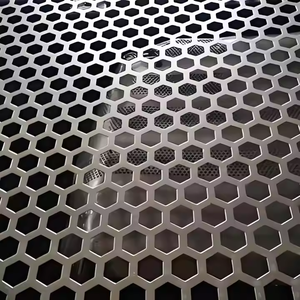Pont en <span class=keywords><strong>métal</strong></span> perforé feuille de fer perforée trou rond maille métallique perforée trou de passerelle maille de tôle perforée - Product Image 1