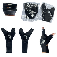 Cadeaux pour hommes les mains libres lumières gants Gadget pour la pêche, la réparation, le Camping gants de lampe de poche LED rechargeables