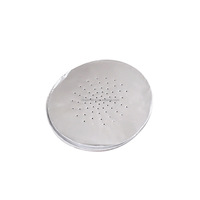 Papier d'aluminium perforé 20 microns pour charbon de chicha, avec logo personnalisé en relief, pour narguilé et chicha