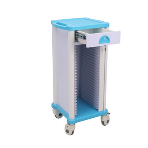 Case Geschiedenis Abs Patiënt Medische <span class=keywords><strong>Trolley</strong></span> Kar Voor Record Documenten <span class=keywords><strong>Trolley</strong></span> Met Lade - Product Image 2