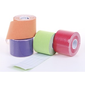 Vente en gros de bandes de kinésiologie imperméables pour la physiothérapie du genou, bandes musculaires athlétiques, bandes de kinésiologie élastiques pré-coupées pour le sport - Product Image 3