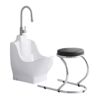 Station d'Ablution Moderne Wudumate pour la Prière, Lave-Pieds, Lavabo de Wudu Musulman, Lave-Mains et Lave-Pieds