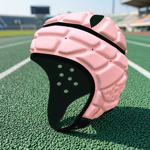 Couvre-chef de rugby en gros personnalisé de qualité supérieure Casque de football américain de sport Casque de protection Casque Rugby Scrum Cap - Product Image 1