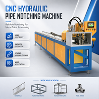 Machine à découper en V les tubes carrés en cuivre, fer, aluminium et acier inoxydable CNC hydraulique de Chine