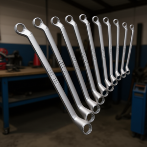 Juego de llaves hexagonales de 8 piezas, llaves métricas de acero con trinquete para reparación automotriz - Product Image 3