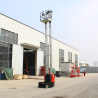 P-1006 Fournisseur de premier plan Plateforme élévatrice verticale sur chenilles 8-20m Moteur diesel Transmission hydraulique Capacité de charge 200kg