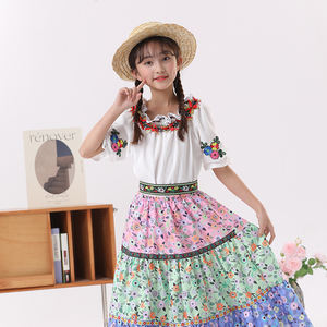 Прямые с фабрики костюмы для выступлений мальчиков и девочек длинные баварские этнические костюмы - Product Image 2