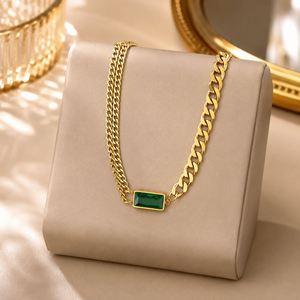 Custom Stainless Steel 18K Gold Zircon Trendy Layered Heart Butterfly Pendant Necklace Women's <b>Gift</b> Bulk - Product Image 3
