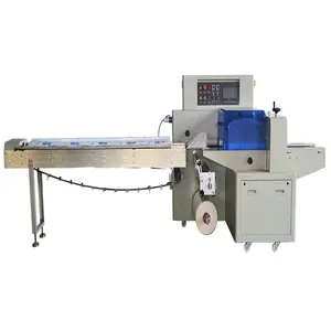 450X Slice Cake Kissen verpackungs maschine Slice Cake Flow Wrapping Machine Slice Cake Kissen verpackungs maschine