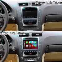 ViKNAV Nouvelle mise à niveau 8 cœurs Système Linux Boîtier décodeur Lexus GS 2009-2011 Android Auto GPS Navigation Multimédia Télécommande