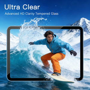 Protector de Pantalla de Vidrio Templado Premium 9H - Ultrafino 2.5D Antihuellas para iPad 10.ª Gen (10.9 pulgadas) 2022 11.ª Gen (11 pulgadas) 2025 - Product Image 3