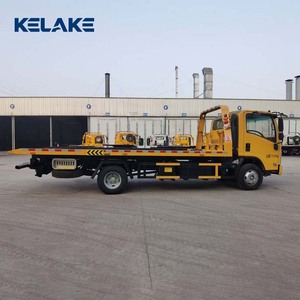 Camion de remorquage de marque japonaise, 4x2, 3-6 tonnes, camion de dépannage routier à plateau, camion de remorquage lourd, véhicule de sauvetage routier - Product Image 2