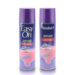 Easy on Lavender Scented Laundry Fabric <strong>Shirt</strong> Clothes Ironing Wrinkle <strong>Killer</strong> Spray Starch with 5%-15% Active Ingredients - Product Image 1