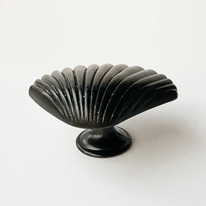 Tiradores y pomos de zinc con diseño de concha marina, duraderos, para cajones, armarios de cocina y muebles - Product Image 6