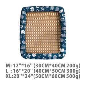 Kalte Matte für Hunde und Katzen Sommer komfort Haustier kühl kissen Breezy Rattan Kühl matte - Product Image 3