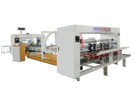 Máquina Plegadora y Encoladora de Cajas de Cartón Corrugado Dongguang Apack / Máquina Automática para Pegar Cajas de Cartón