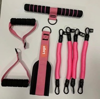 Equipo de Entrenamiento Abdominal OEM, Expansor de Musculación, Cuerda de Tracción para Cuerpo Completo, Ejercitador de Piernas con Pedales, Banda de Resistencia