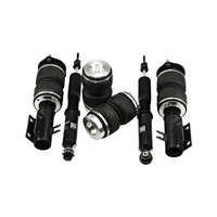 Kit de suspension pneumatique pour NISSAN TIIDA C12 (2011+) avec amortisseurs et ressorts à soufflets pour conversion à suspension pneumatique