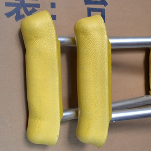 Muletas de Aleación de Aluminio Jiaxin con Nueve Posiciones Ajustables para Asistencia al Caminar, Antideslizantes, Color Plateado - Product Image 1