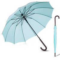 Parapluie droit pas cher pour la promotion avec impression de logo personnalisé